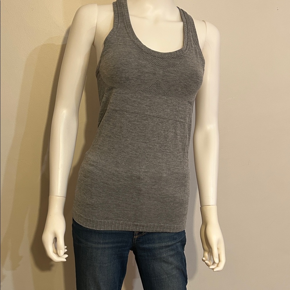 New Balance Heather Gray Women's Tank Top